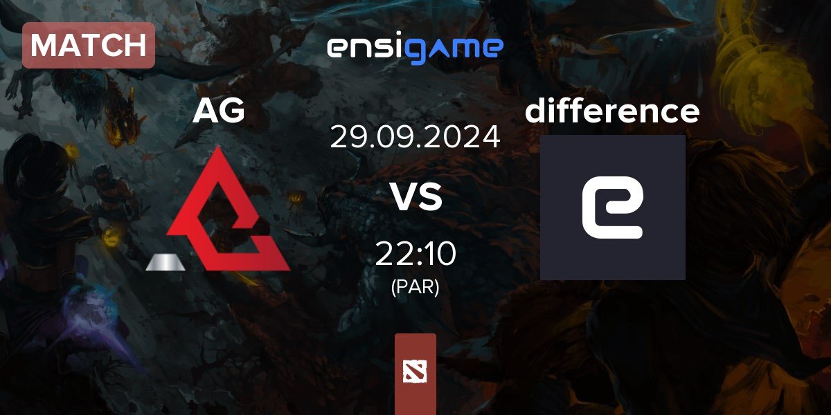 Match Apex Genesis AG vs difference Team difference | 29.09