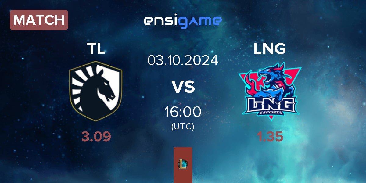 Match Team Liquid TL vs LNG Esports LNG | 03.10