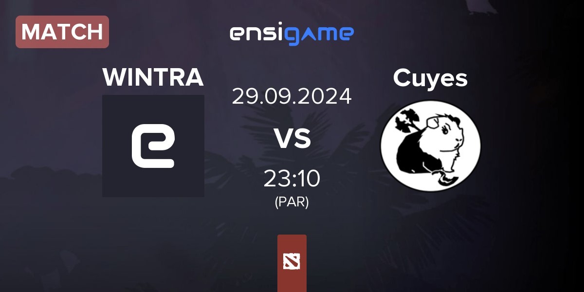 Match WINTRADERs WINTRA vs Cuyes Esports Cuyes | 29.09