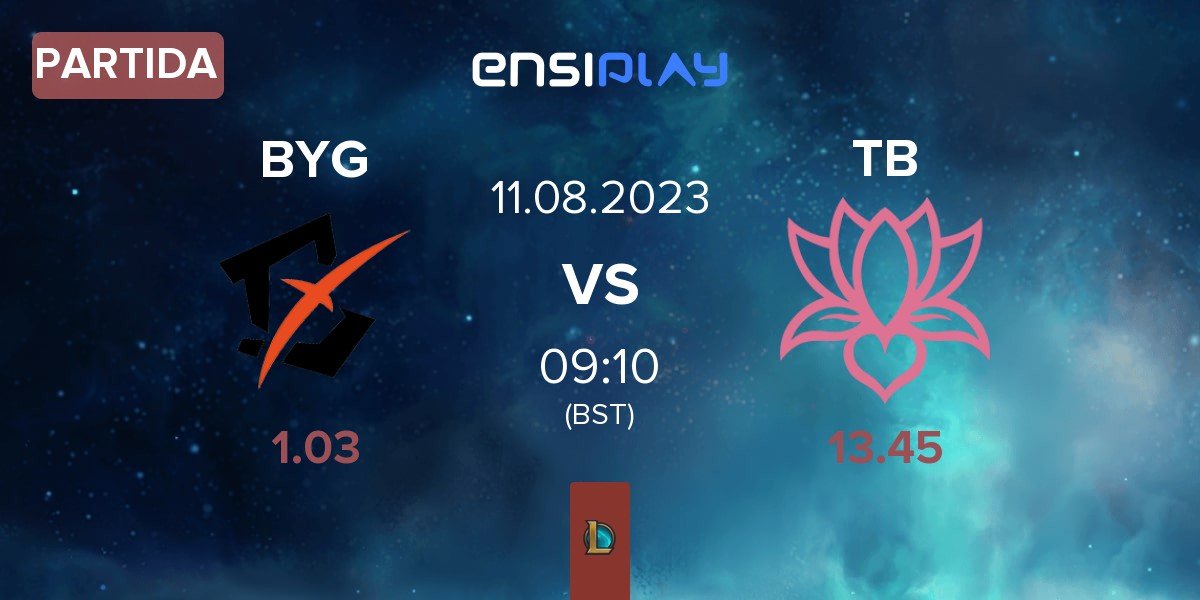 Partida Beyond Gaming BYG vs Team Bliss TB | 11.08