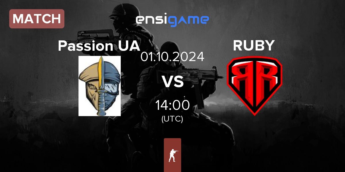 Match Passion UA vs RUBY | 01.10