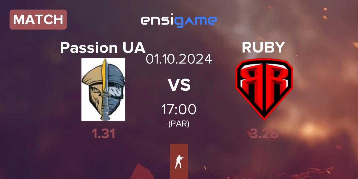 Match Passion UA vs RUBY | 01.10