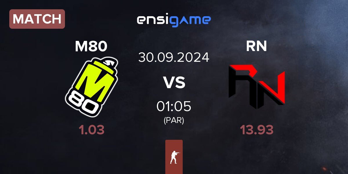 Match M80 vs Revenge Nation RN | 30.09