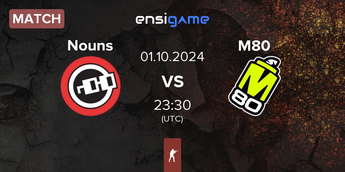 Match Nouns Esports Nouns vs M80 | 01.10