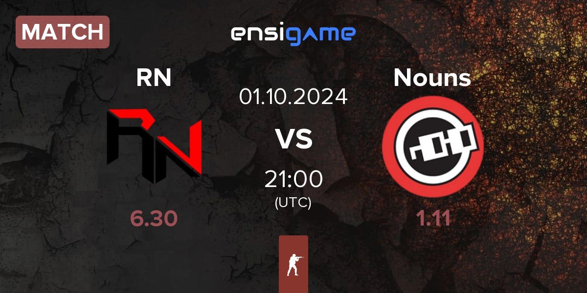 Match Revenge Nation RN vs Nouns Esports Nouns | 01.10