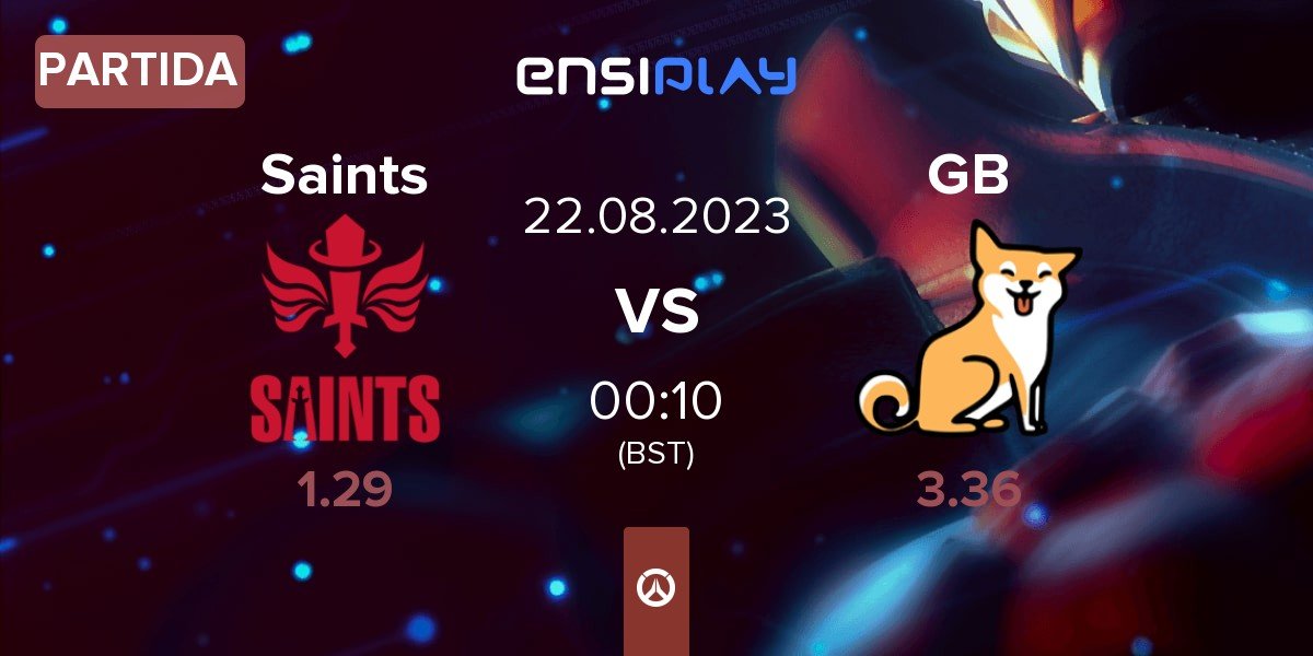 Partida Saints vs Good Boys GB | 22.08