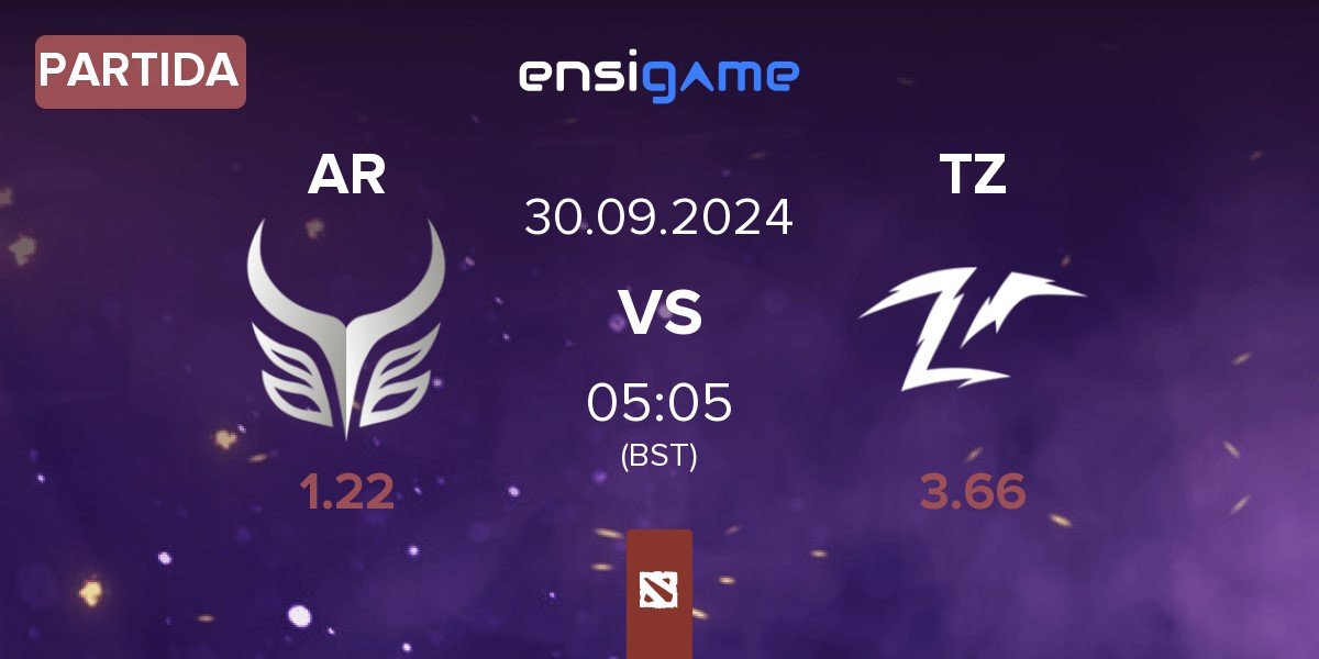 Partida Azure Ray AR vs Team Zero TZ | 30.09