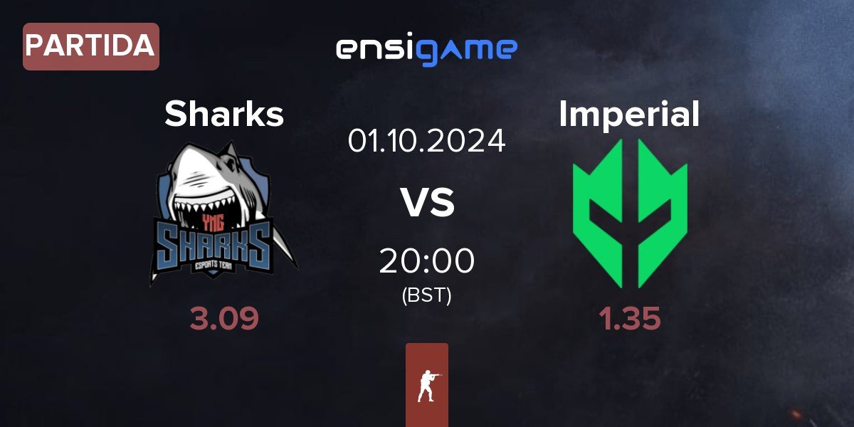 Partida Sharks Esports Sharks vs Imperial Esports Imperial | 01.10