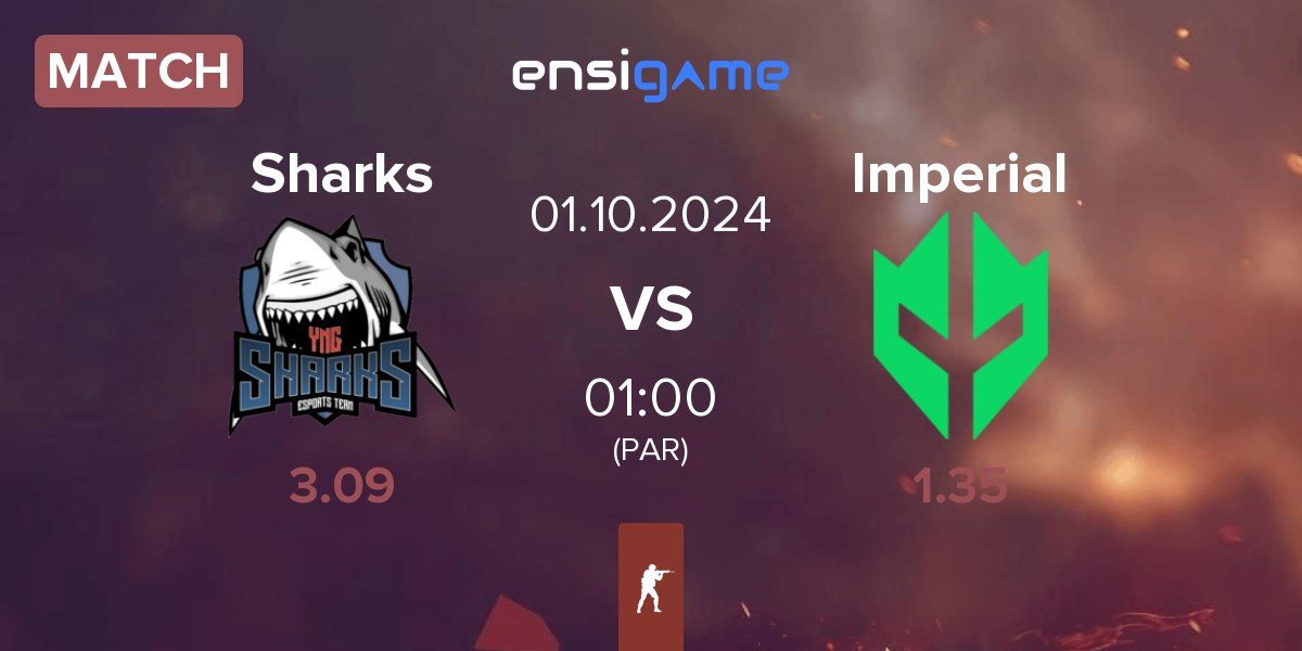 Match Sharks Esports Sharks vs Imperial Esports Imperial | 01.10