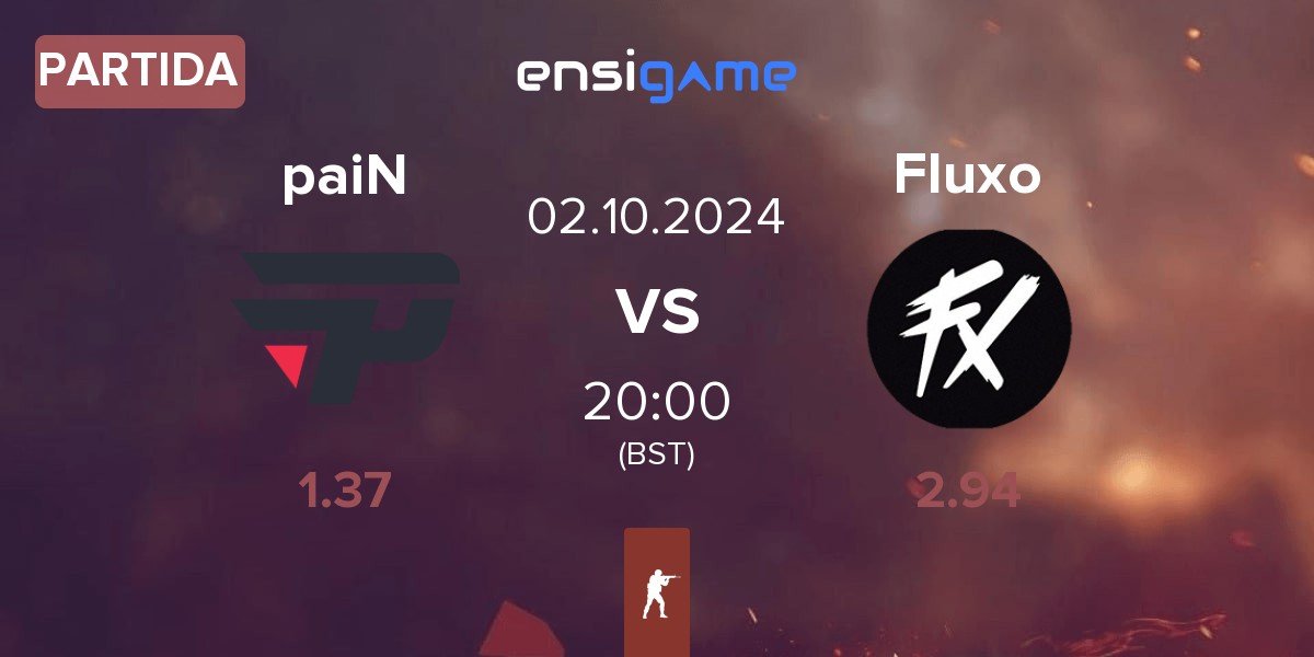 Partida paiN Gaming paiN vs Fluxo | 02.10