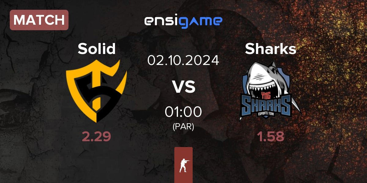 Match Team Solid Solid vs Sharks Esports Sharks | 02.10