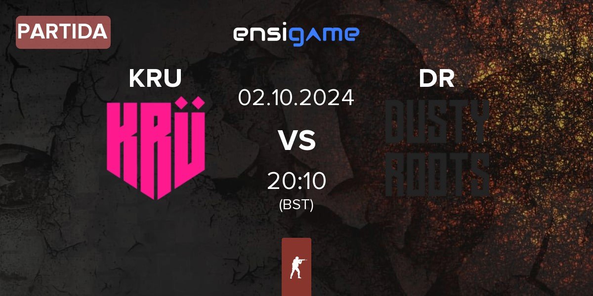 Partida KRU Esport KRU vs Dusty Roots DR | 02.10