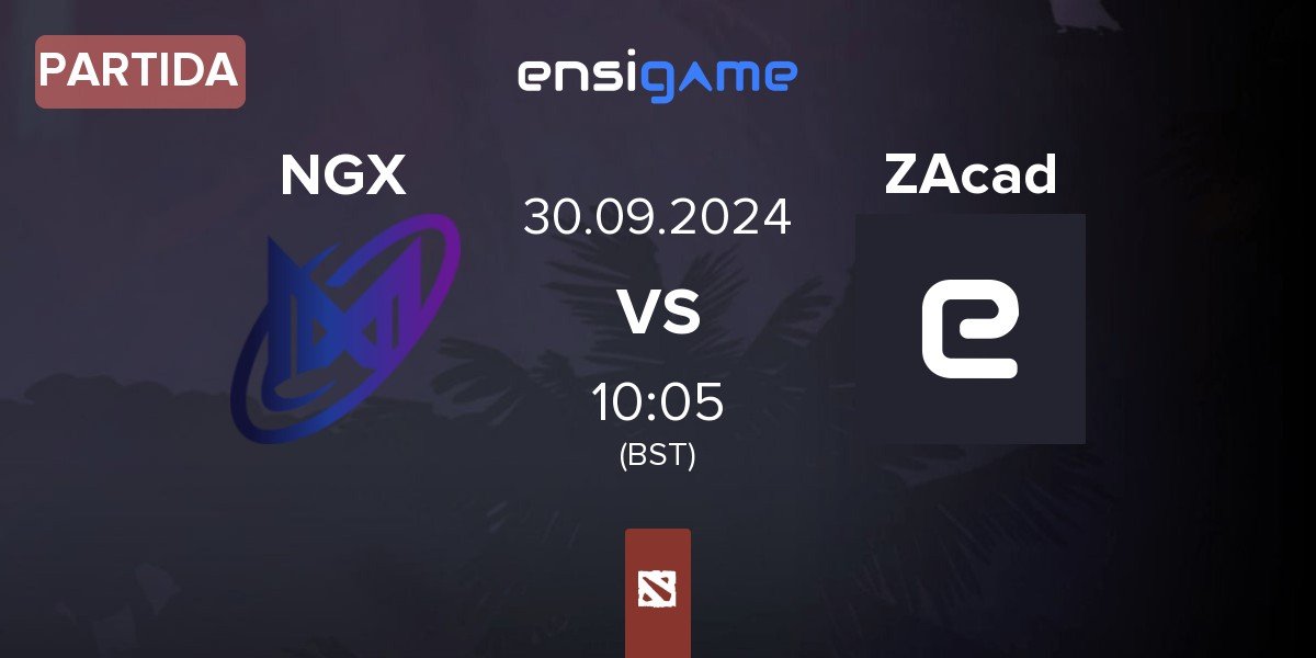 Partida Nigma Galaxy NGX vs Zone Academy ZAcad | 30.09