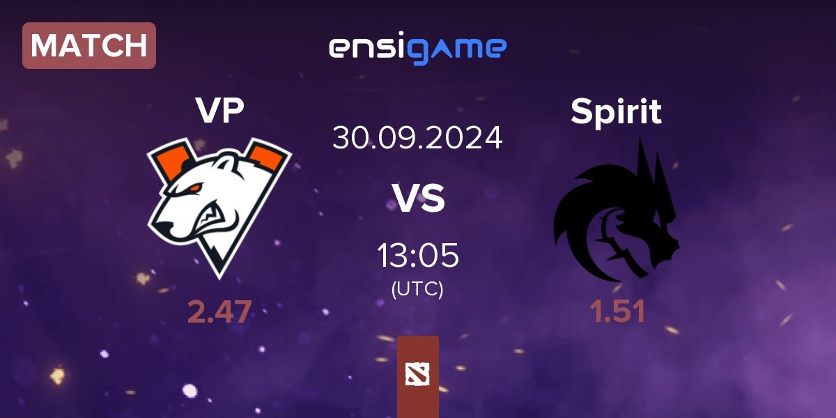 Match Virtus.pro VP vs Team Spirit Spirit | 30.09