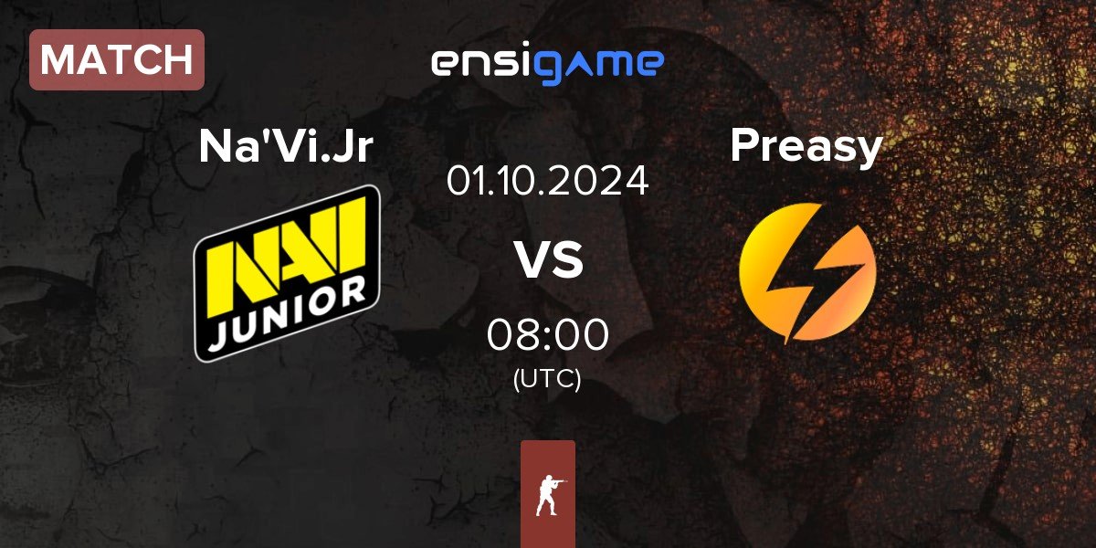 Match Natus Vincere Junior Na'Vi.Jr vs Preasy Esport Preasy | 01.10