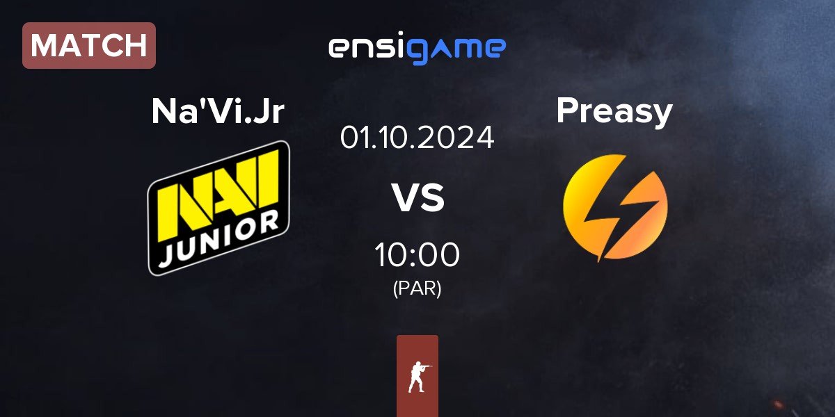 Match Natus Vincere Junior Na'Vi.Jr vs Preasy Esport Preasy | 01.10