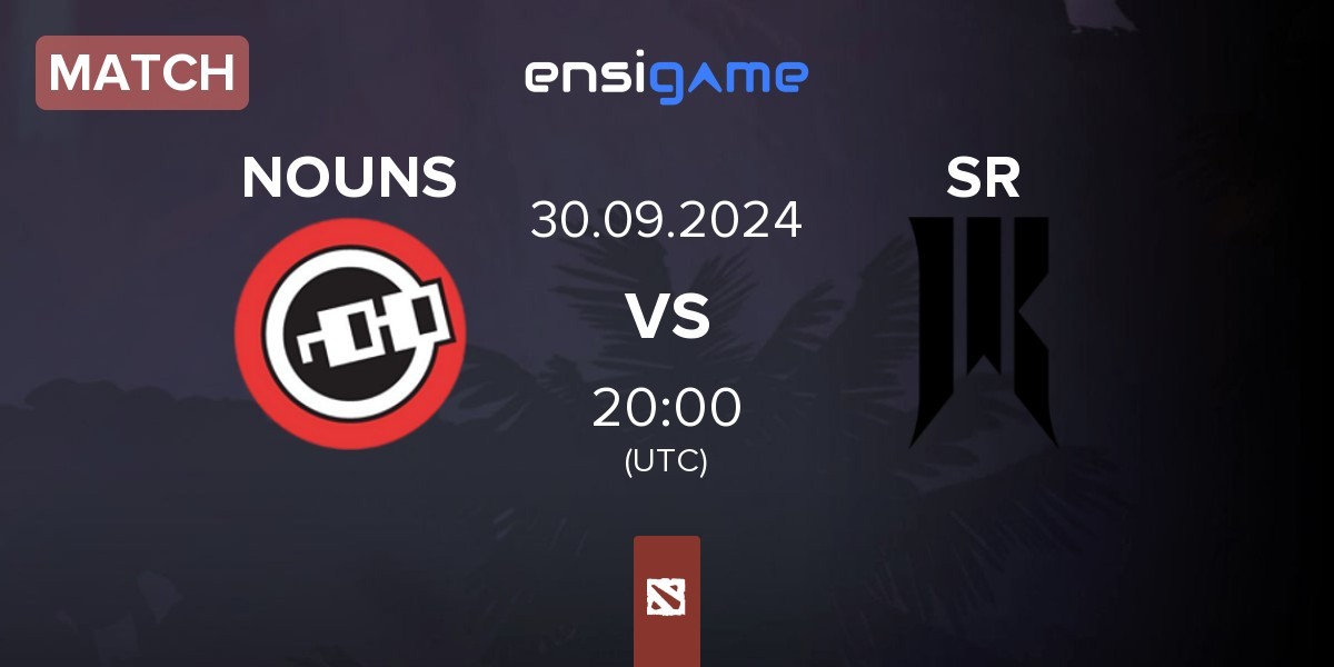 Match nouns NOUNS vs Shopify Rebellion SR | 30.09