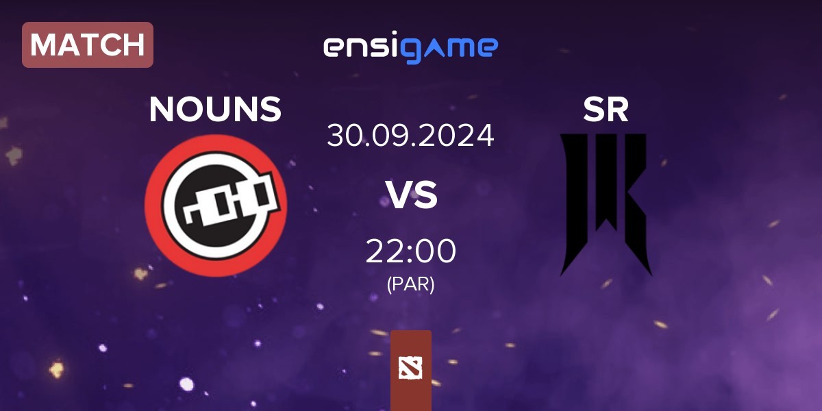 Match nouns NOUNS vs Shopify Rebellion SR | 30.09