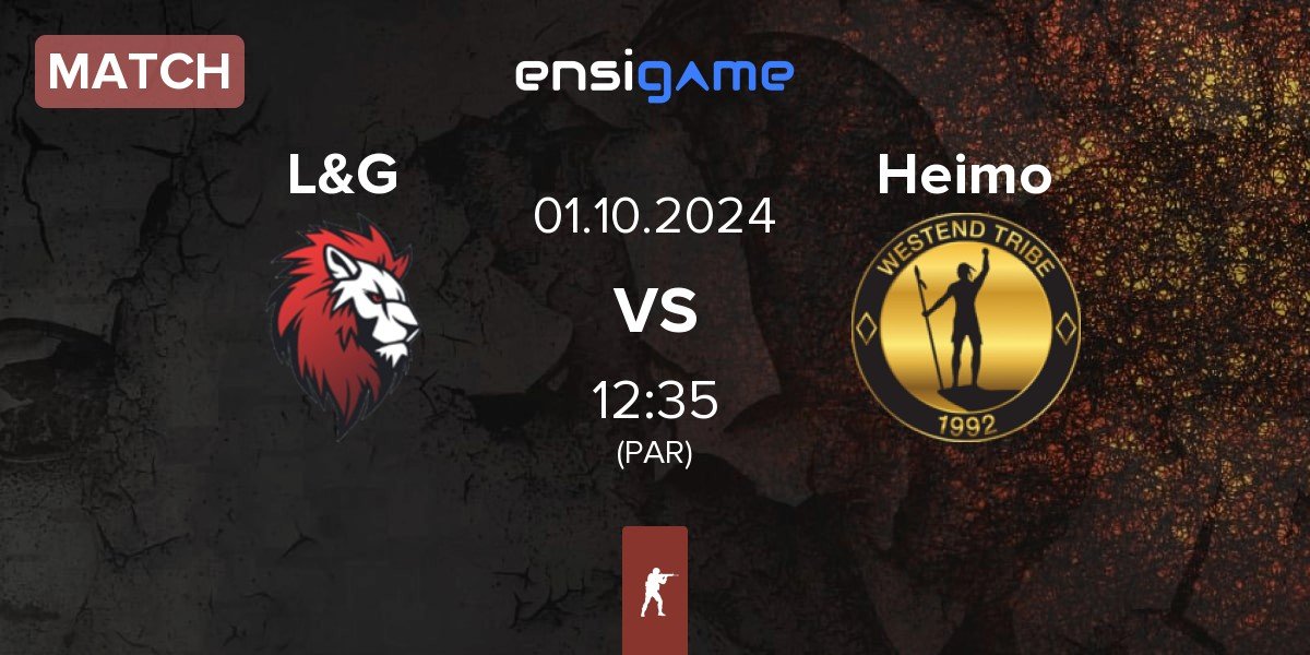 Match L&G vs Heimo Esports Heimo | 01.10