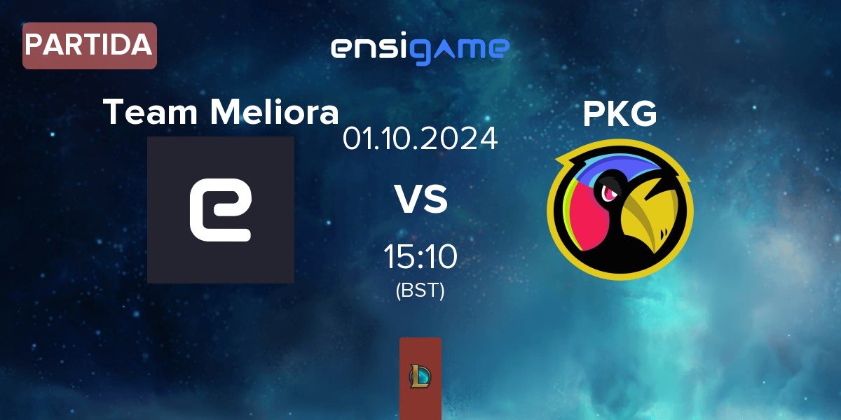 Partida Team Meliora TML vs Parakeet Gaming PKG | 01.10