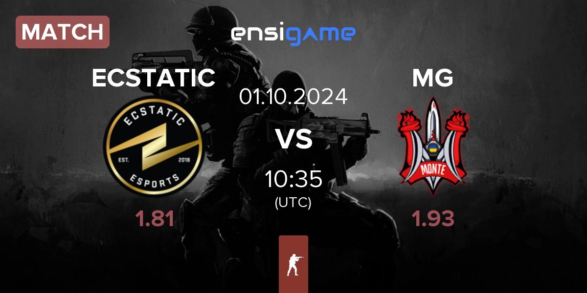 Match ECSTATIC vs Monte Gen MG | 01.10