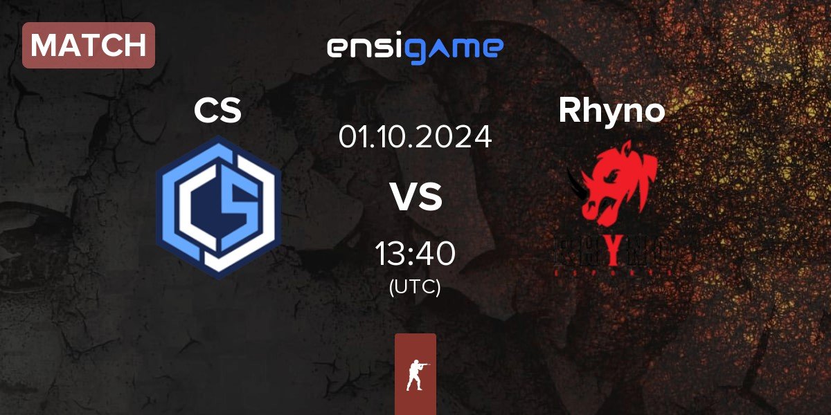 Match CYBERSHOKE Esports CS vs Rhyno Esports Rhyno | 01.10