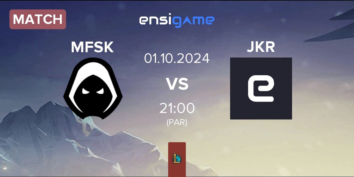 Match Forsaken MFSK vs Joker Strike JKR | 01.10