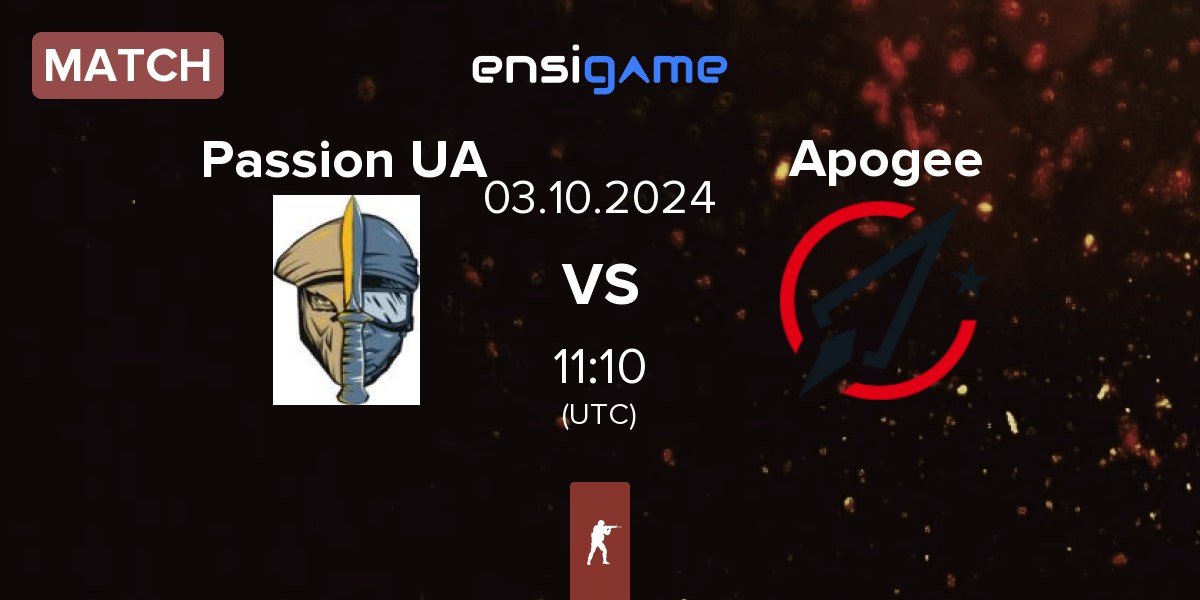 Match Passion UA vs Apogee | 03.10