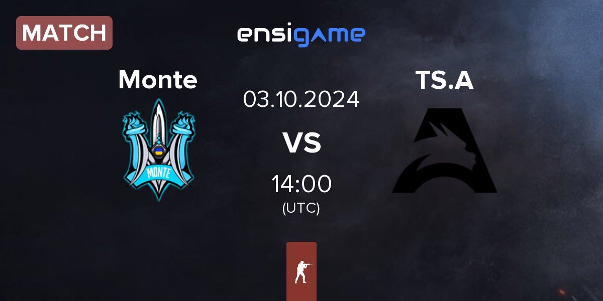 Match Monte vs Team Spirit Academy TS.A | 03.10