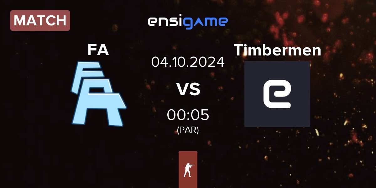 Match FLUFFY AIMERS FA vs Timbermen | 04.10