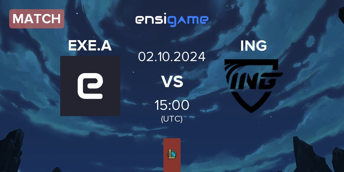 Match EXILE esports Academy EXE.A vs Inside Games ING | 02.10