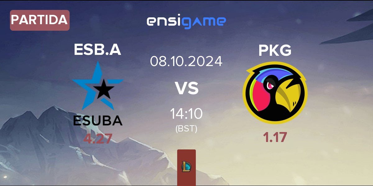 Partida KIA.eSuba Academy ESB.A vs Parakeet Gaming PKG | 08.10