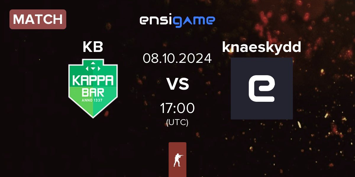 Match Kappa Bar KB vs knaeskydd | 08.10