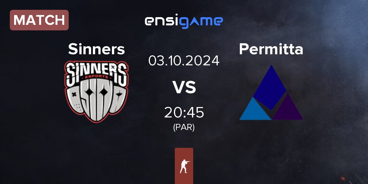 Match Sinners Esports Sinners vs Permitta Esports Permitta | 03.10