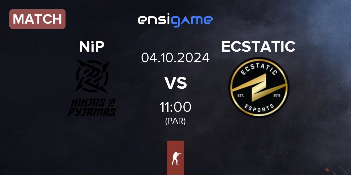 Match Ninjas in Pyjamas NiP vs ECSTATIC | 04.10