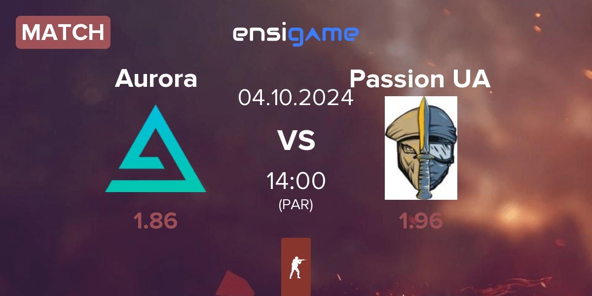 Match Aurora Gaming Aurora vs Passion UA | 04.10