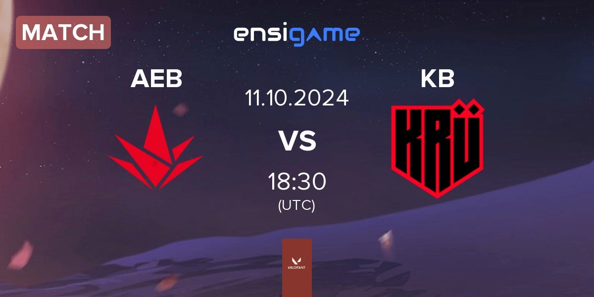 Match Akave Esports Black AEB vs KRÜ Blaze KB | 11.10