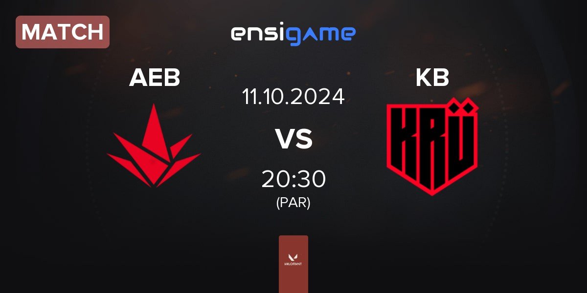 Match Akave Esports Black AEB vs KRÜ Blaze KB | 11.10