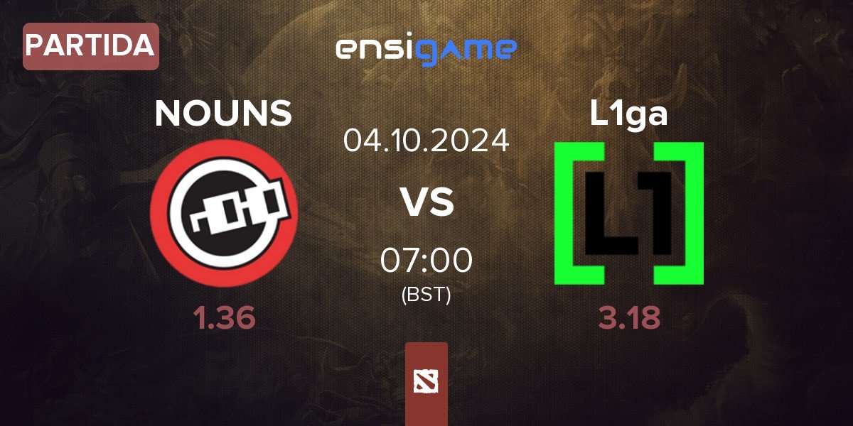 Partida nouns NOUNS vs L1ga Team L1ga | 04.10