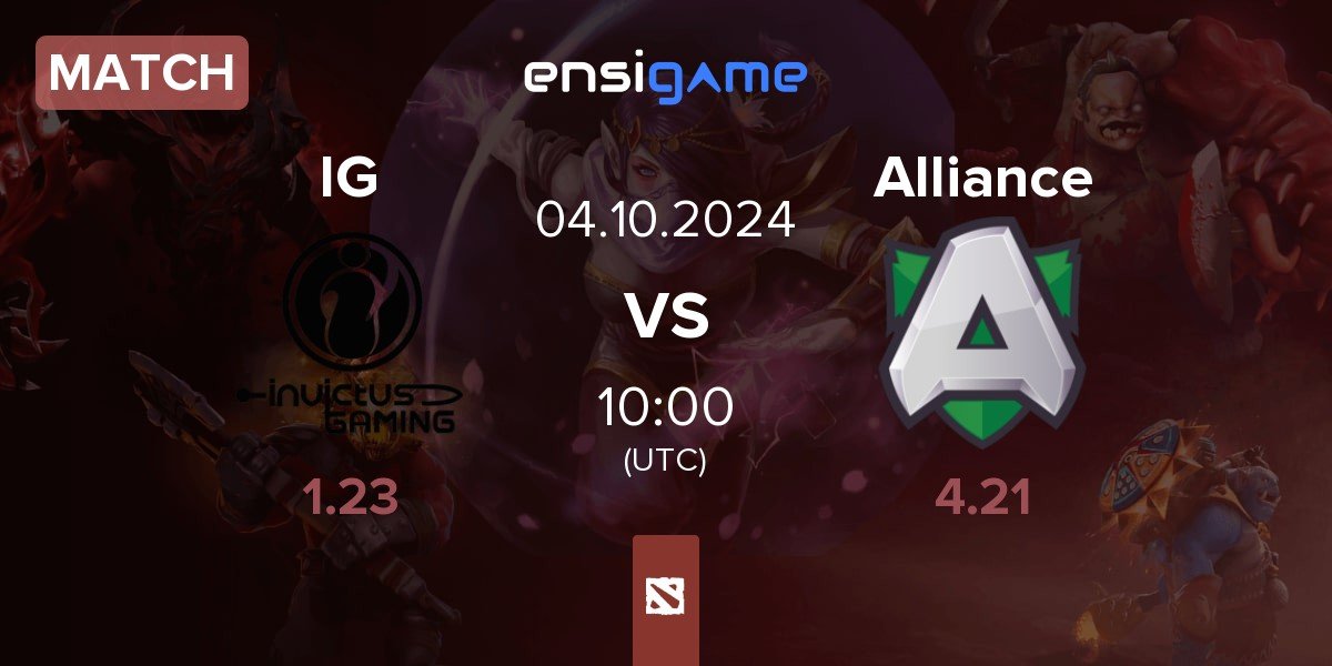 Match Invictus Gaming IG vs Alliance | 04.10