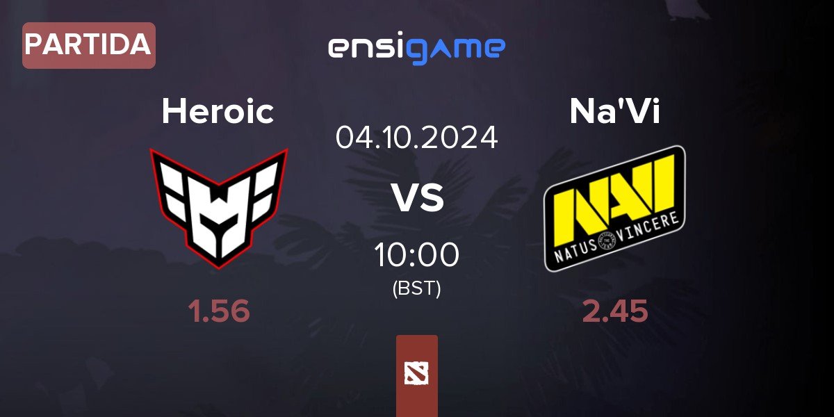 Partida Heroic vs Natus Vincere Na'Vi | 04.10