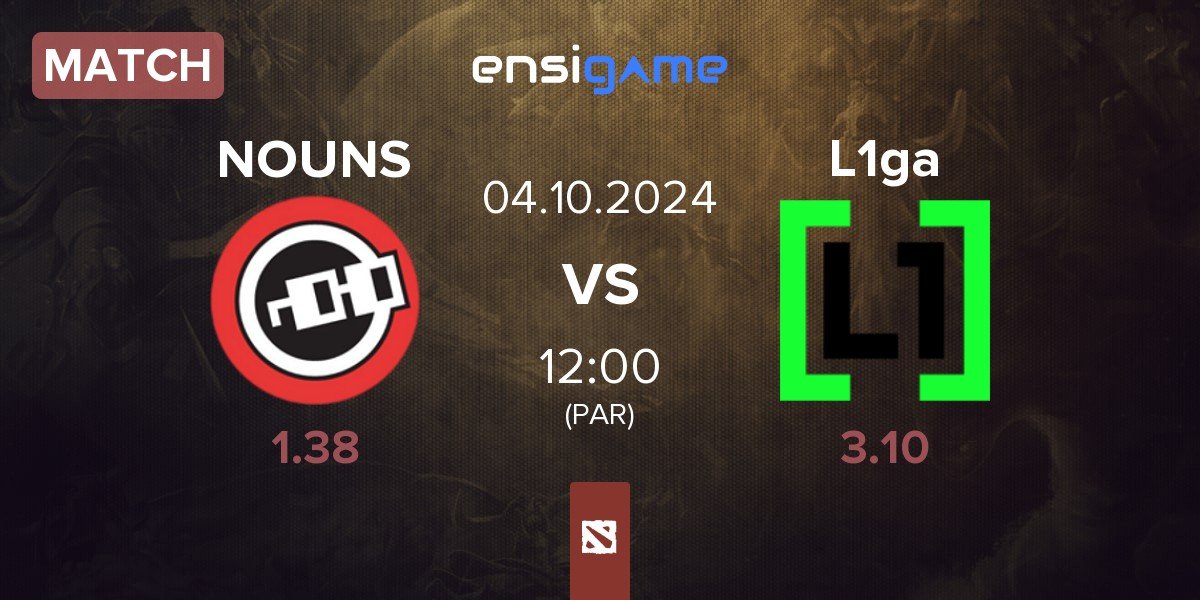 Match nouns NOUNS vs L1ga Team L1ga | 04.10