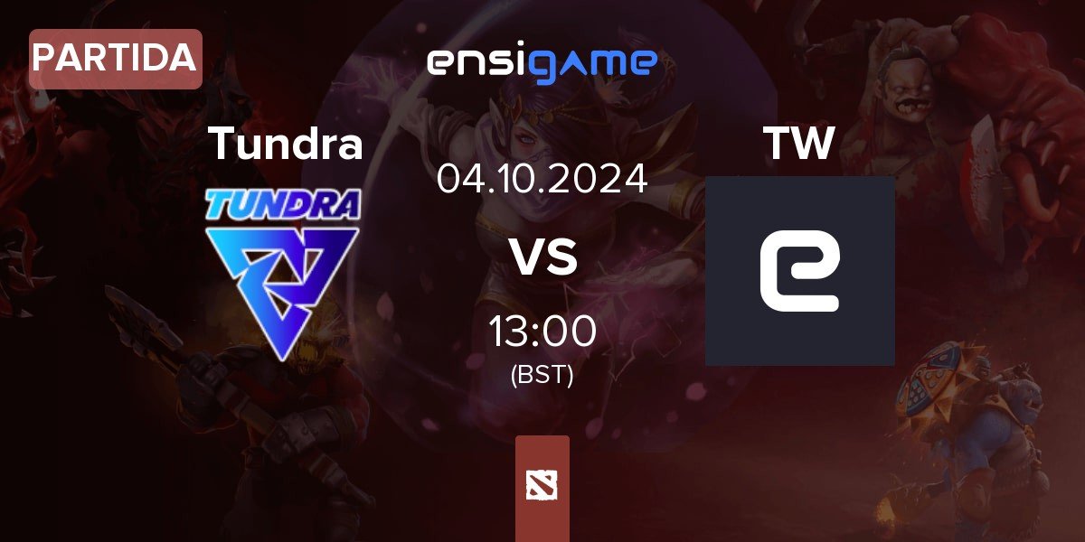 Partida Tundra Esports Tundra vs Team Waska TW | 04.10