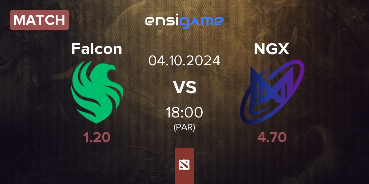 Match Team Falcons Falcon vs Nigma Galaxy NGX | 04.10