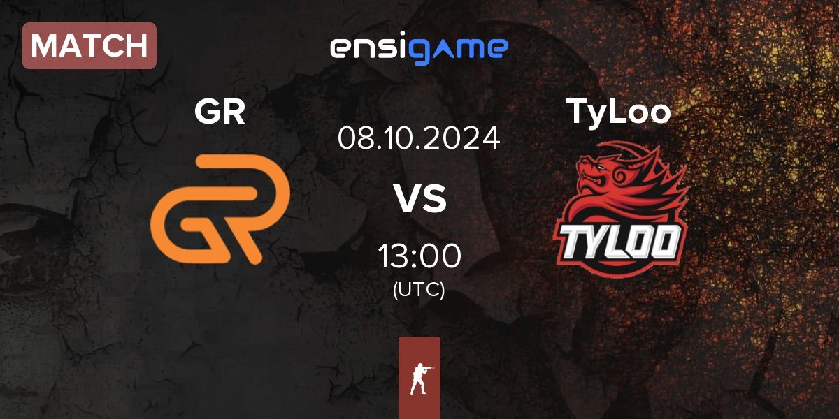 Match GR Gaming GR vs TyLoo | 08.10