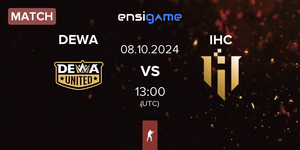 Match Dewa United DEWA vs IHC Esports IHC | 08.10