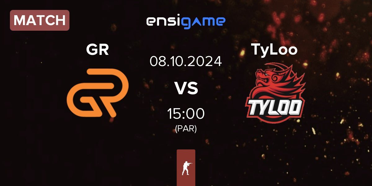 Match GR Gaming GR vs TyLoo | 08.10