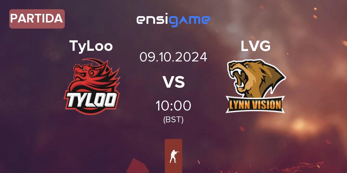 Partida TyLoo vs Lynn Vision Gaming LVG | 09.10