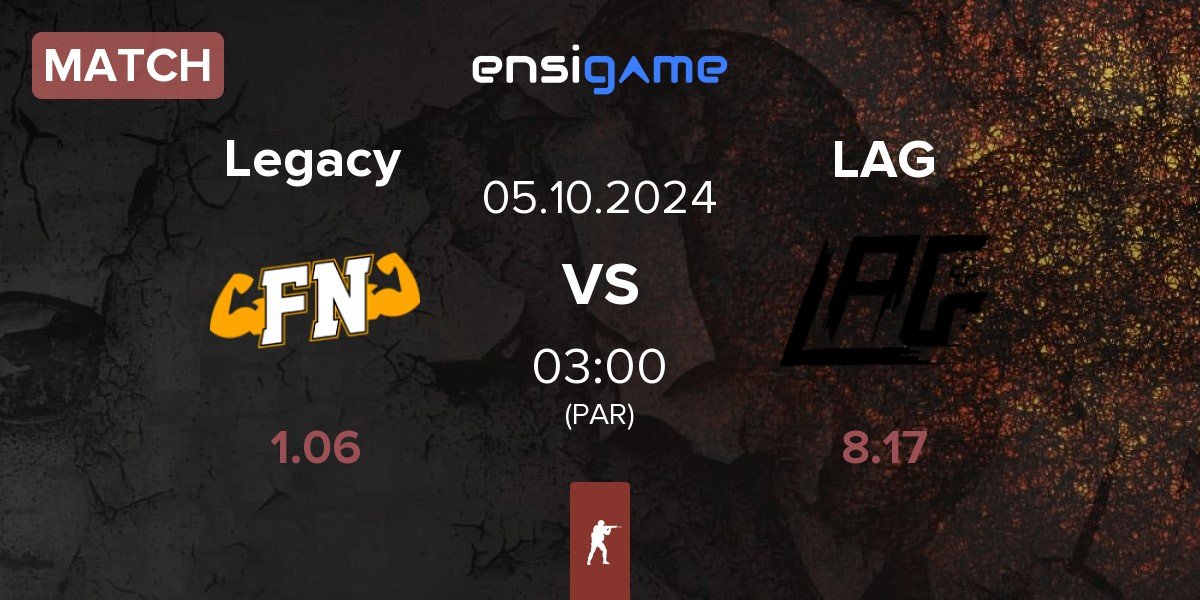 Match Legacy vs LAG Gaming LAG | 05.10