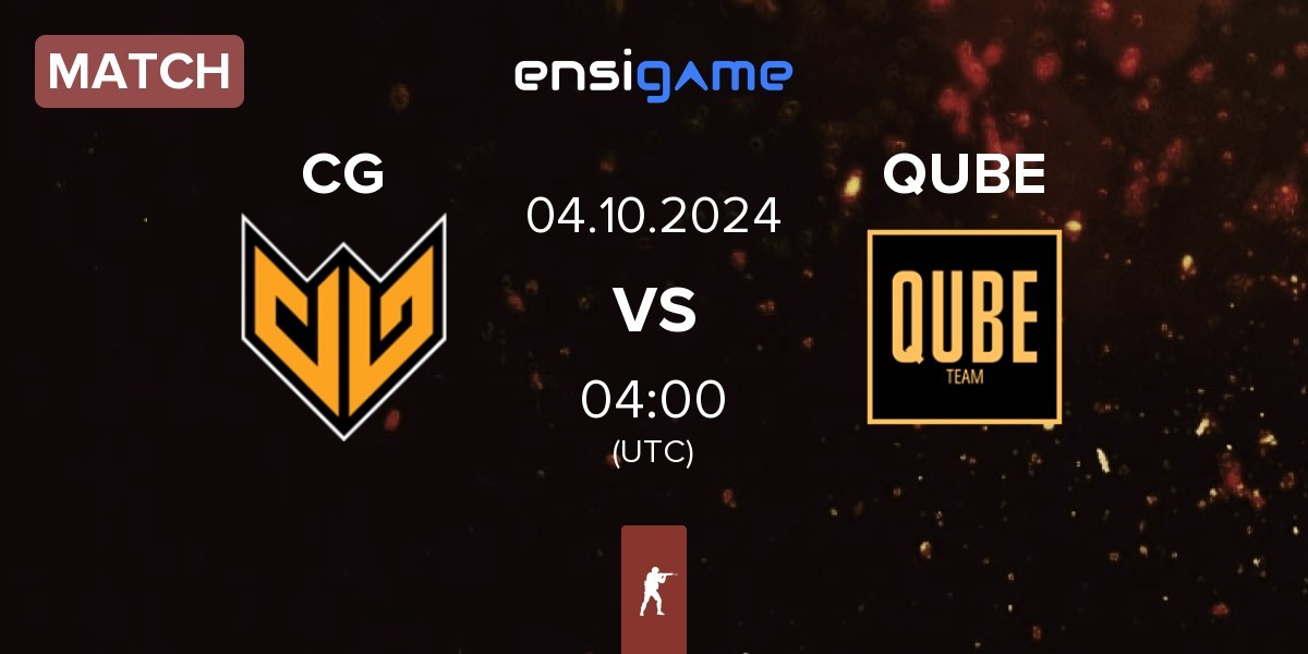 Match Clutch Gaming CG vs The QUBE Esports QUBE | 04.10